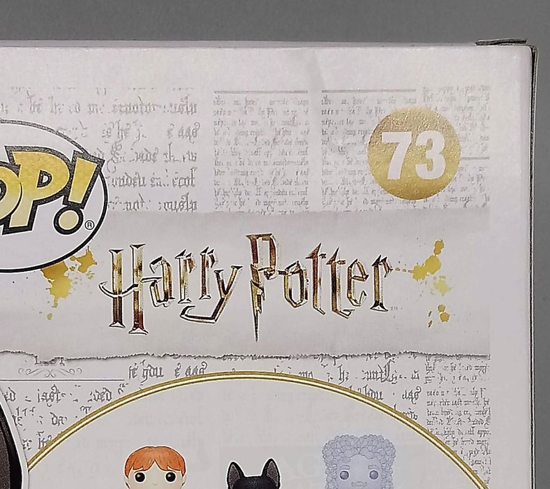 73 Sirius Black (as Dog) Flocked - Harry Potter Box Damaged Funko POP