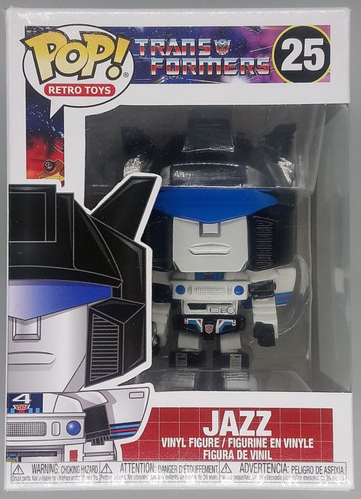 25 Jazz - Transformers - Box Damaged Funko POP Funko