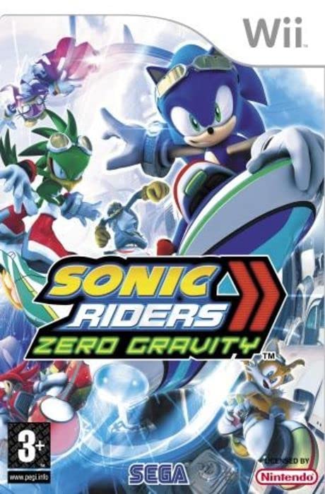 Sonic Riders Zero Gravity for Nintendo Wii and Wii-U Nintendo