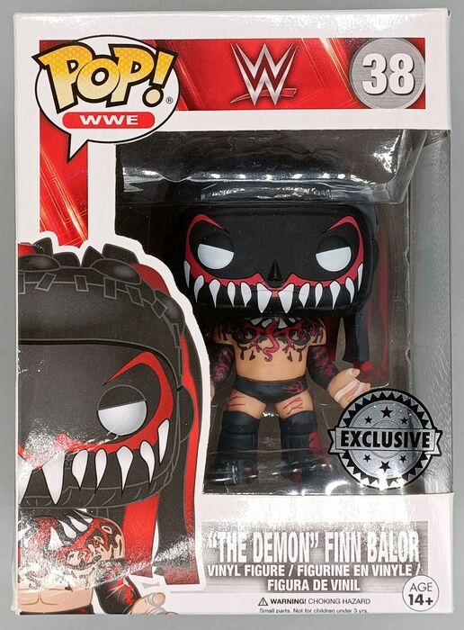 38 The Demon Finn Balor - WWE - Box Damaged Funko POP Funko