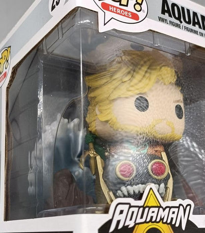 254 Aquaman - Deluxe - DC Jim Lee - Funko POP - Box Damaged