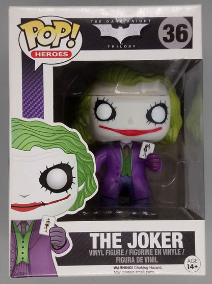 36 The Joker - DC Batman: Dark Knight - Box Damaged Funko POP Funko