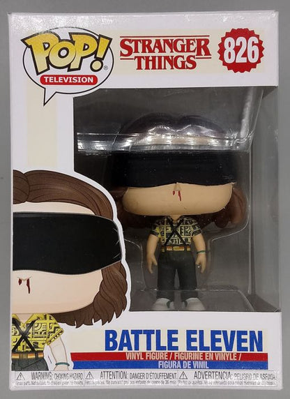 826 Battle Eleven - Stranger Things - Box Damaged Funko POP