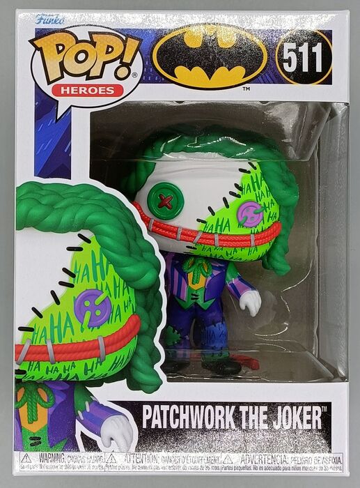 511 Patchwork The Joker - DC Batman Funko POP - Brand New