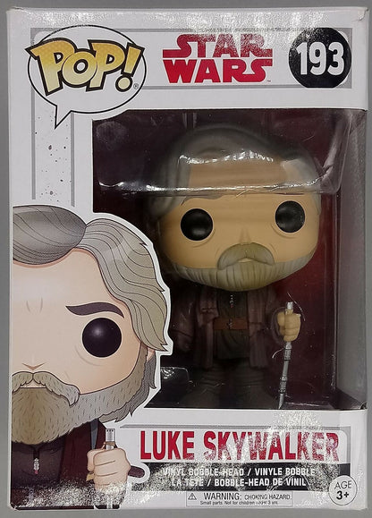 193 Luke Skywalker Star Wars The Last Jedi - Box Damaged Funko POP Funko