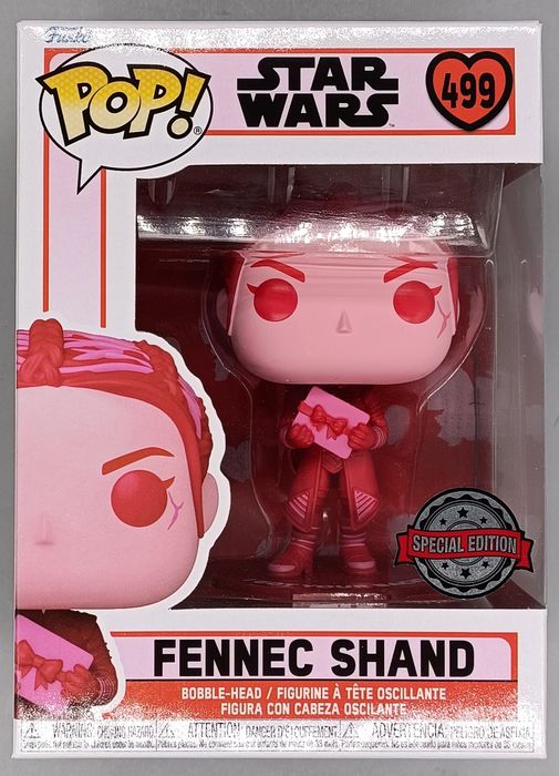 499 Fennec Shand (Valentine) - Star Wars Funko POP Funko