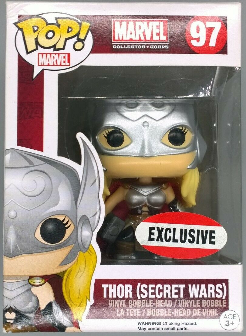 97 Thor (Secret Wars) Marvel Collector Corps - Box Damaged Funko POP Funko