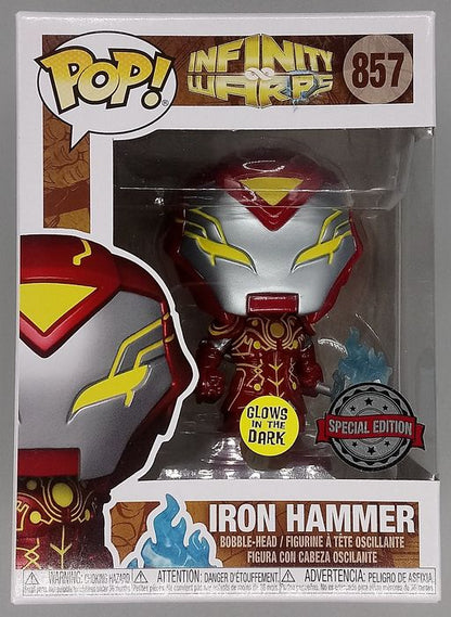 857 Iron Hammer - Glow - Marvel Infinity Warps Funko POP Funko