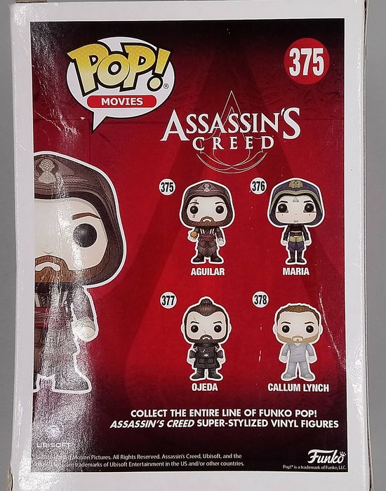 375 Aguilar - Assassin's Creed Movie - Box Damaged Funko POP