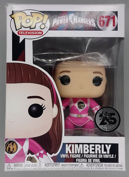 671 Kimberly (Pink Ranger) - Power Rangers - Box Damaged Funko POP