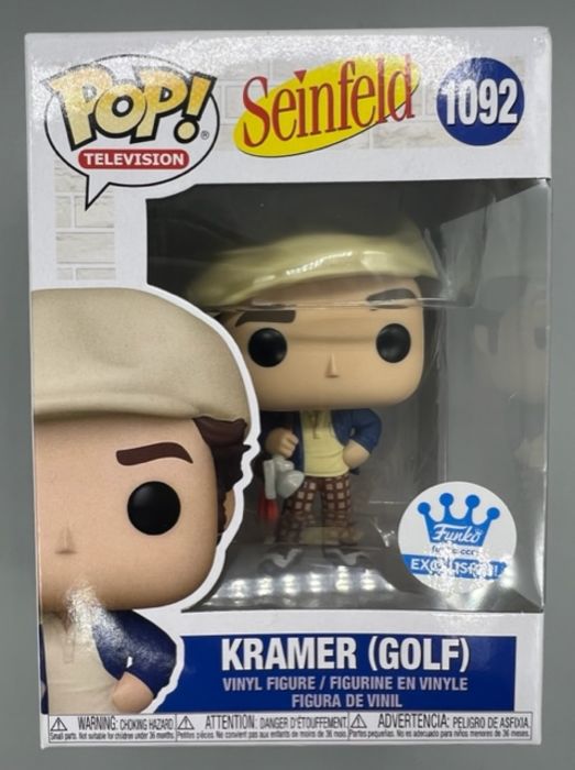 1092 Kramer (Golf) - Seinfeld - Box Damaged Funko POP