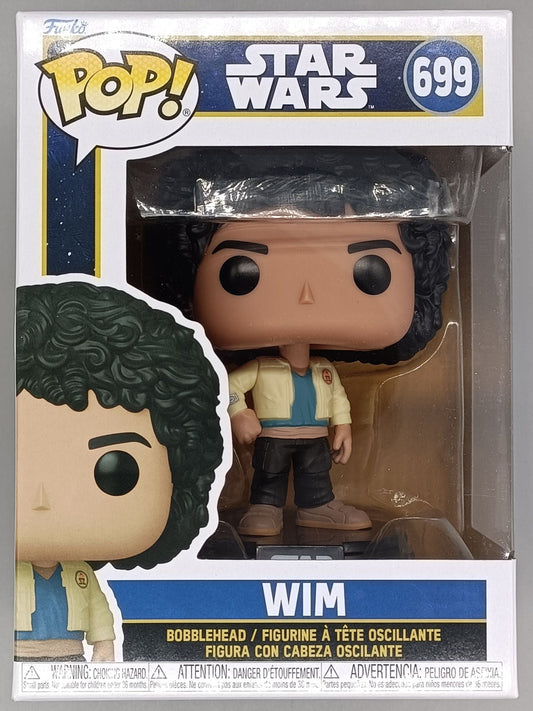 699 Wim - Star Wars: Skeleton Crew Funko POP - Brand New