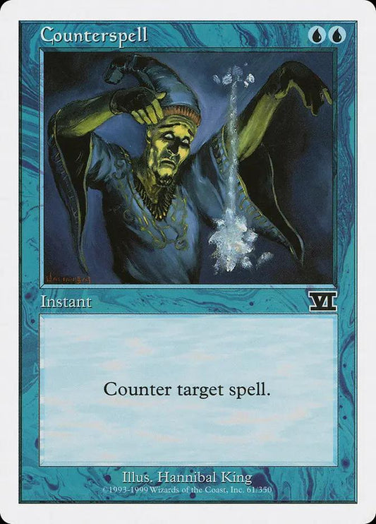 61 - Counterspell - Classic Sixth Edition - Normal - Magic: The Gathering Card