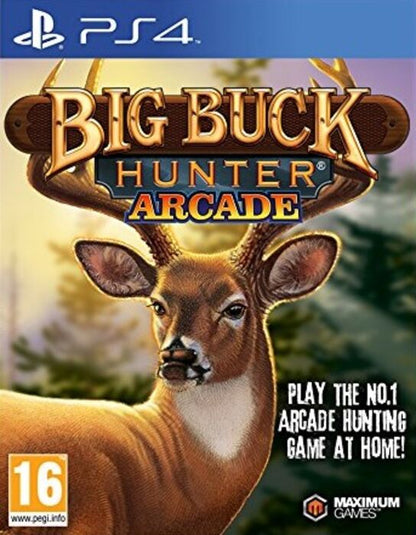 Big Buck Hunter Arcade for Playstation 4 (PS4) for Sony PlayStation 4 (PS4) PlayStation
