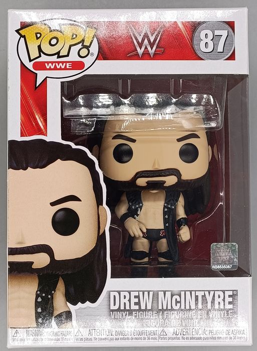 87 Drew McIntyre - WWE - Funko POP - Box Damaged Funko