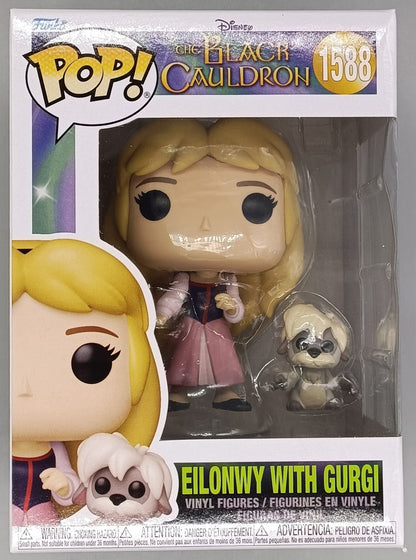 1588 Eilonwy with Gurgi - Disney The Black Cauldron Funko POP - Brand New Funko