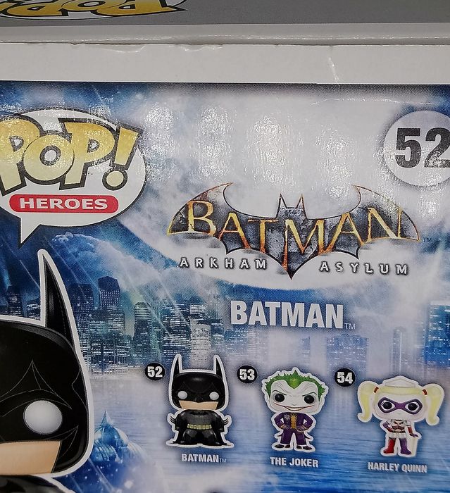 52 Batman - DC - Batman Arkham Asylum - Box Damaged Funko POP