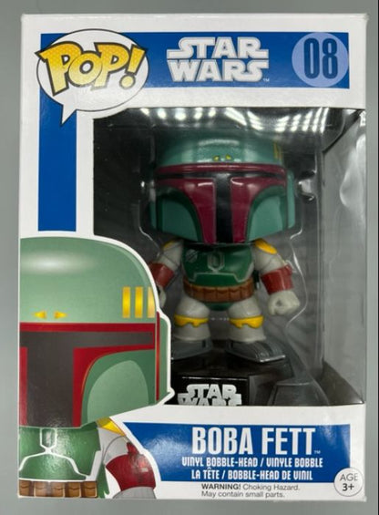 08 Boba Fett - Star Wars - Box Damaged Funko POP Funko