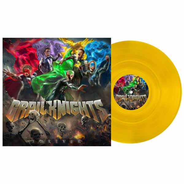 Grailknights - Forever (Transparent Yellow) - Power Metal - LP