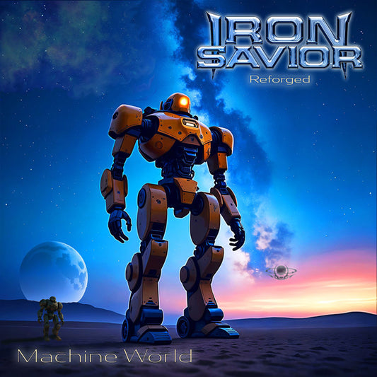 Iron Savior - Reforged - Machine World (2Lp Starbreaker Blue) - Power Metal - DLP