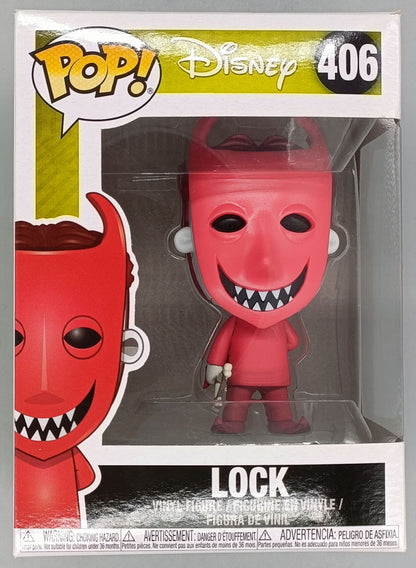 406 Lock - Disney The Nightmare Before Christmas Funko POP (Box Damage)