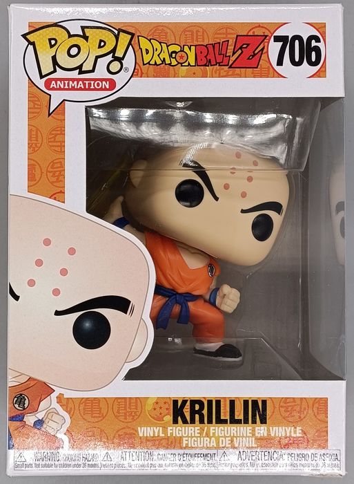 706 Krillin (w/ Destructo Disk) - Dragon Ball Z Funko POP - Box Damaged Funko
