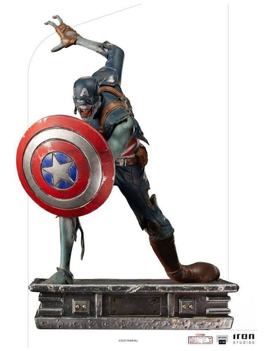 Scale Figure 1/10 Captain America Zombie - What If...? Scale Figures