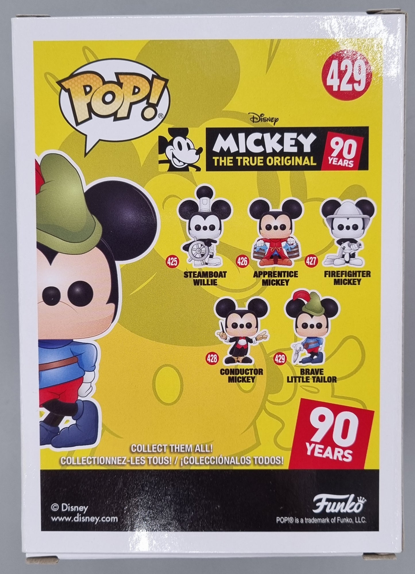429 Brave Little Tailor Disney Mickey's 90th Anniversary Funko POP
