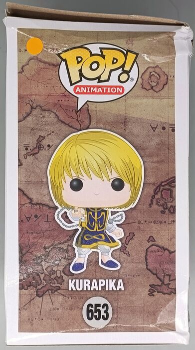 653 Kurapika - Hunter X Hunter - Box Damaged Funko POP