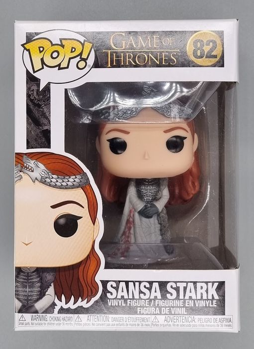 82 Sansa Stark (Queen of the North)  Game of Thrones Box Damaged Funko POP Funko