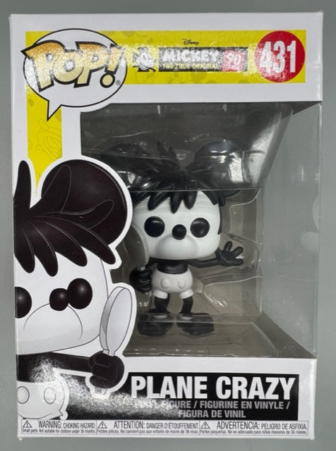 431 Plane Crazy - Disney Mickey's 90th Anniversary Funko POP (Box Damage)