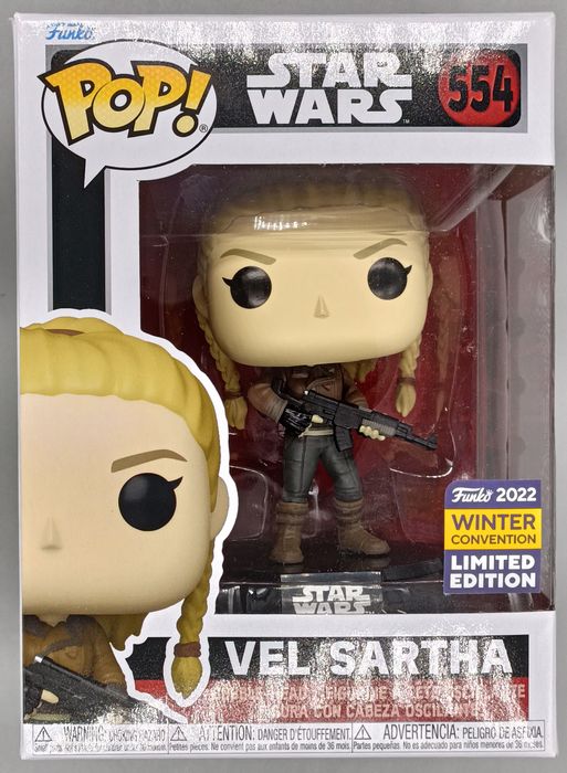 554 Vel Sartha - Star Wars Andor - 2022 Con - Box Damaged Funko POP Funko