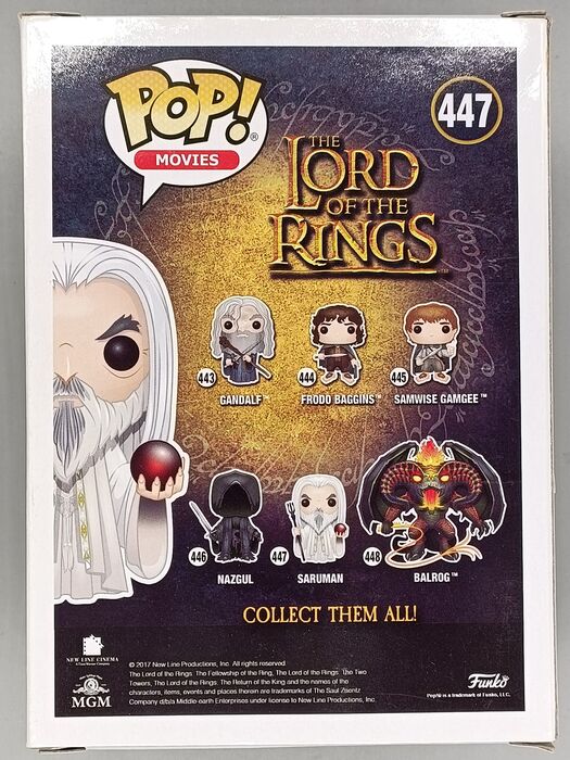 447 Saruman - The Lord Of The Rings - Box Damaged Funko POP