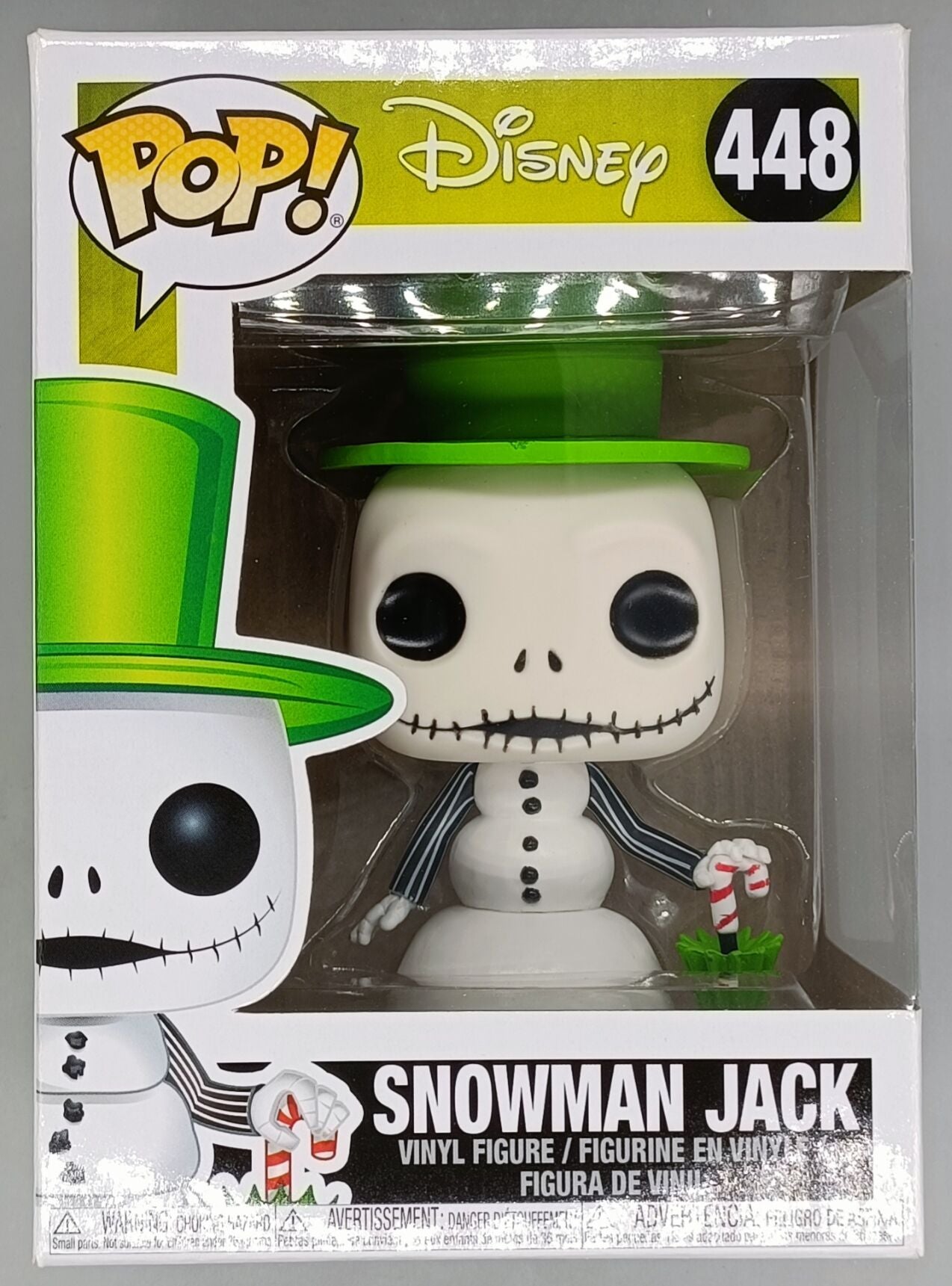 448 Snowman Jack - Disney Nightmare Before Christmas Funko POP (Box Damage)