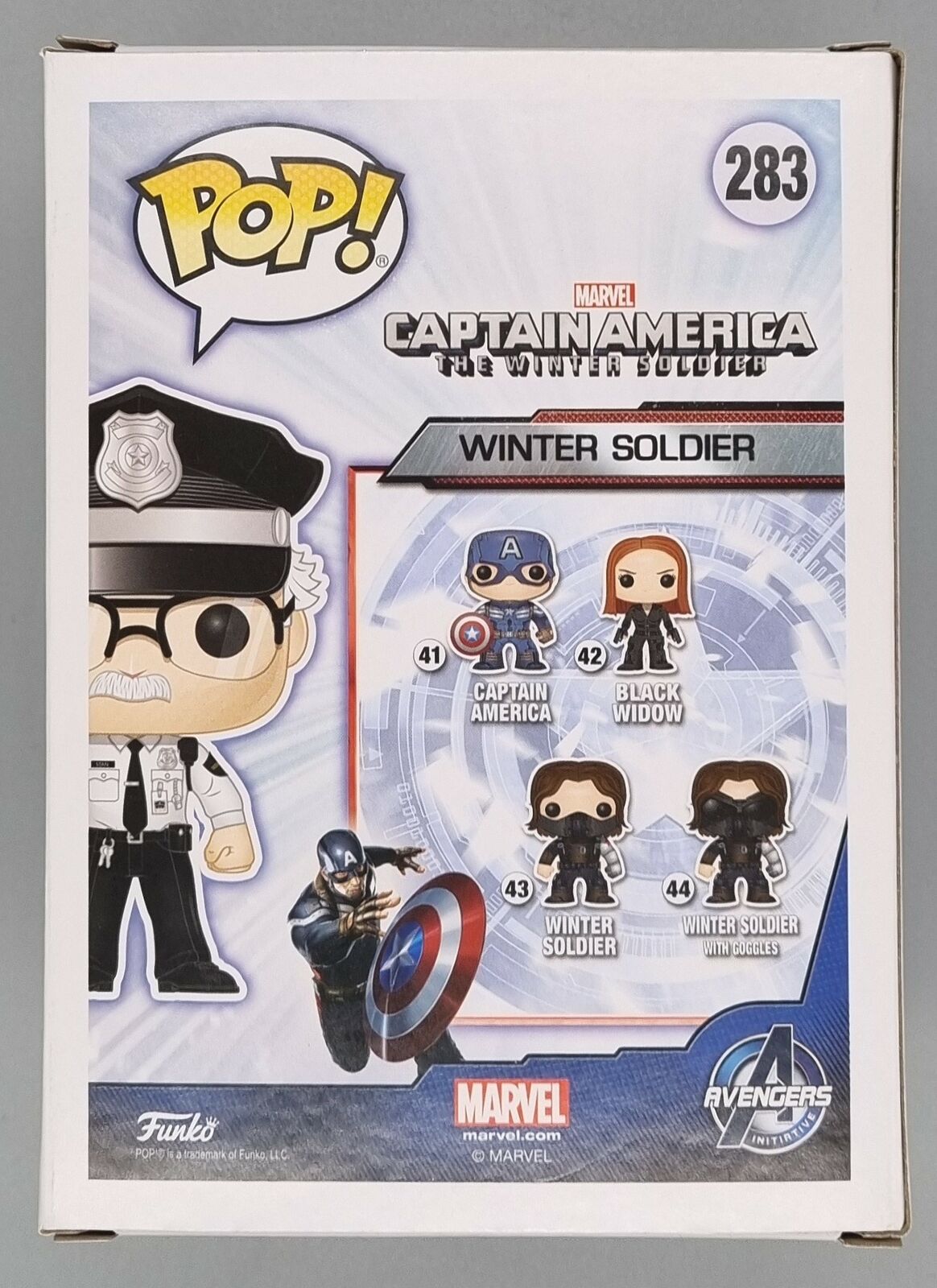 283 Stan Lee (Smithsonian Guard) Pop Marvel Captain America Funko POP