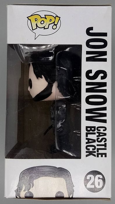 26 Jon Snow (Castle Black) - Game of Thrones - Box Damaged Funko POP