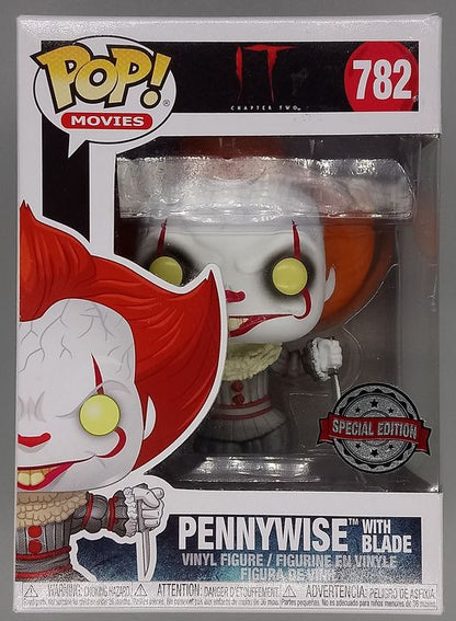 782 Pennywise (with Blade) - Horror - IT:2 - Funko POP - Box Damaged