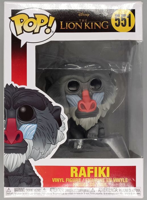 551 Rafiki - Disney The Lion King (Live Action) Box Damaged Funko POP