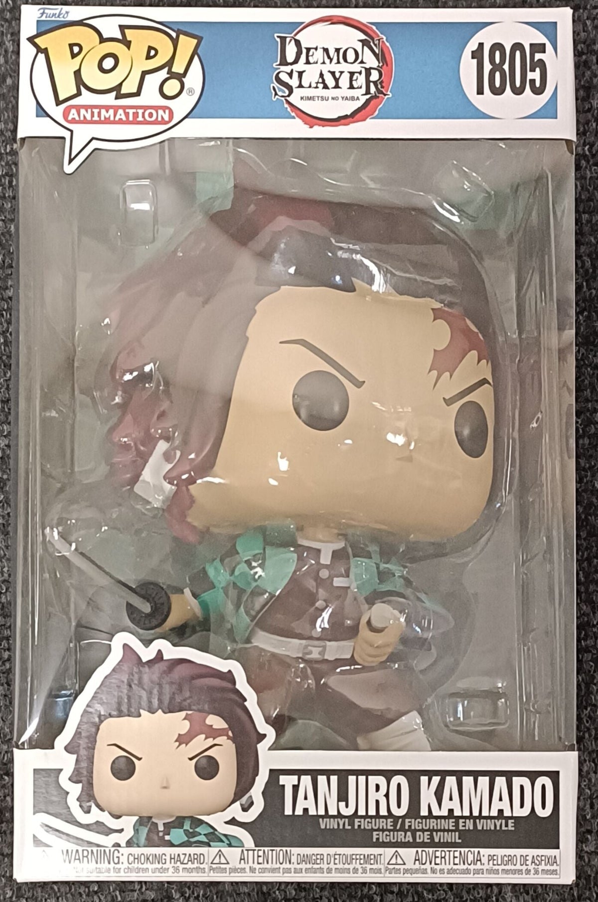 1805 Tanjiro Kamado - 10 Inch - Demon Slayer Funko POP - Brand New Funko