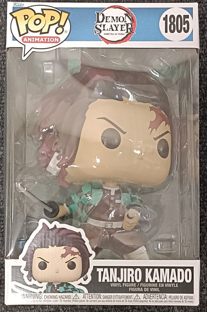 1805 Tanjiro Kamado - 10 Inch - Demon Slayer Funko POP - Brand New Funko
