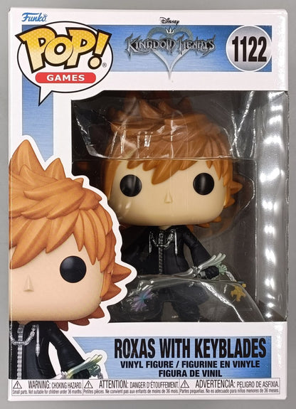 1122 Roxas w/Keyblades - Kingdom Hearts Funko POP