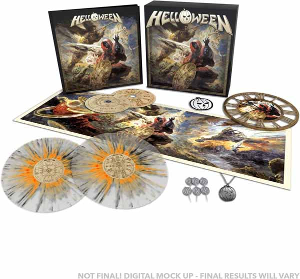 Helloween - Helloween(Ltd Edition Boxset (Transparent/Orange Vinyl)) - Power Metal - LP