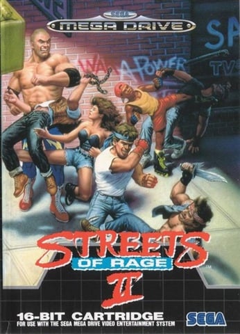 Streets of Rage 2 for Sega MegaDrive Mega Drive - UK CIB Sega