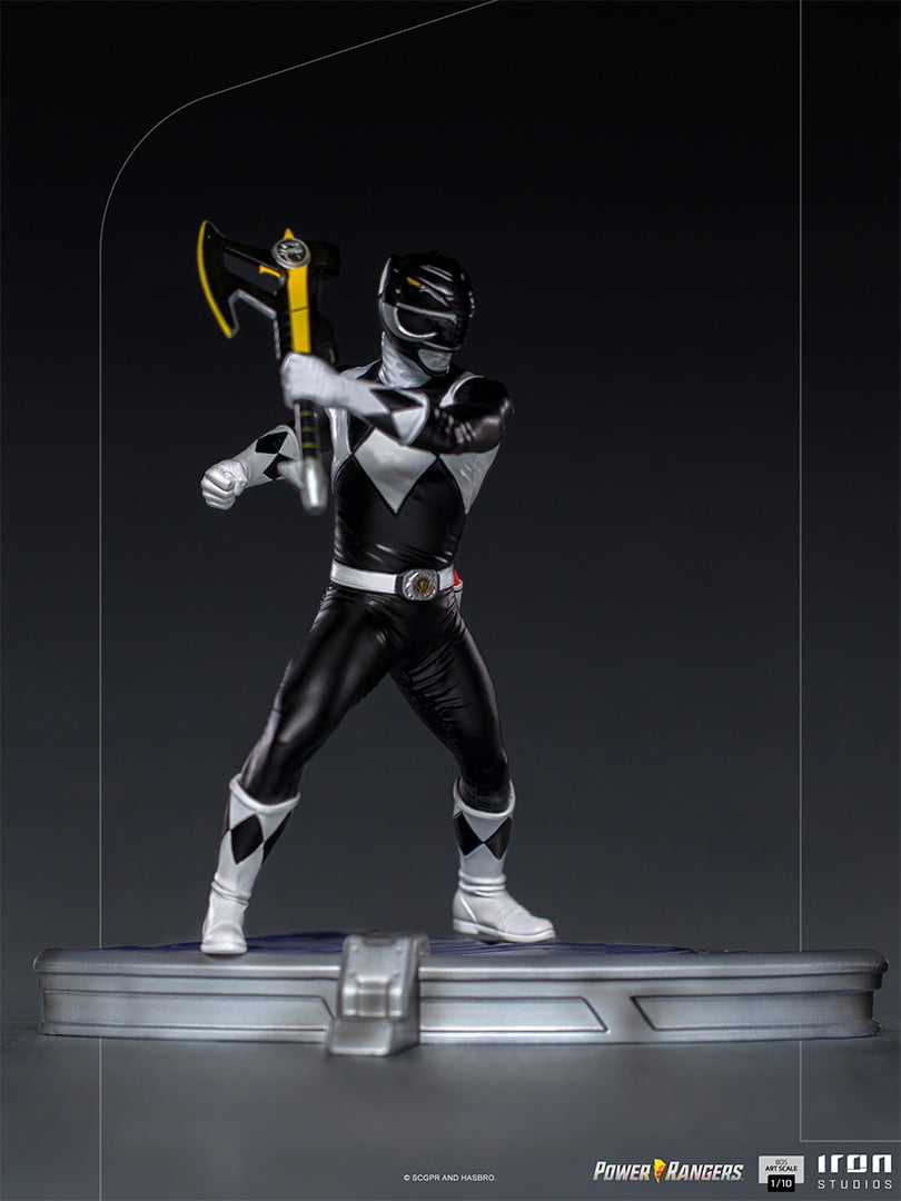 Scale Figure 1/10 Black Ranger - Mighty Morphin Power Rangers Scale Figures
