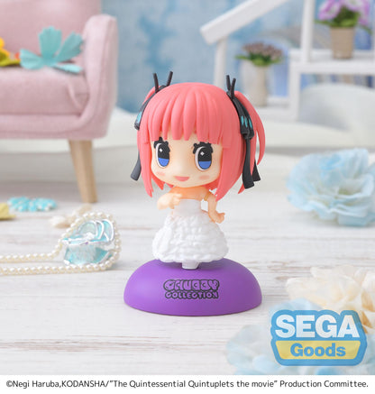 Chubby Collection Nino Nakano - The Quintessential Quintuplets Movie Vinyl Figure