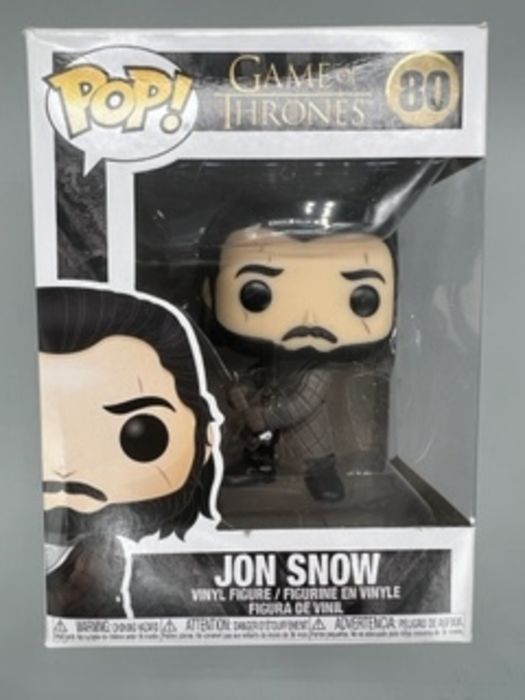 80 Jon Snow (Battle) - Game of Thrones - Box Damaged Funko POP