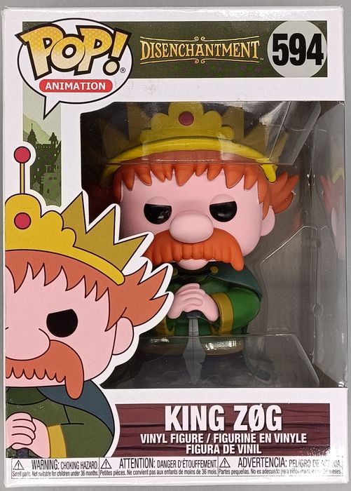 594 King Zog - Disenchantment - Box Damaged Funko POP Funko