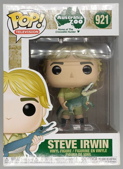 921 Steve Irwin - Australia Zoo - Crocodile Hunter Damaged Box Funko POP