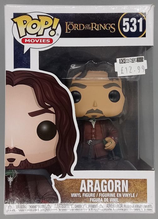 531 Aragorn - Lord Of The Rings - Box Damaged Funko POP Funko