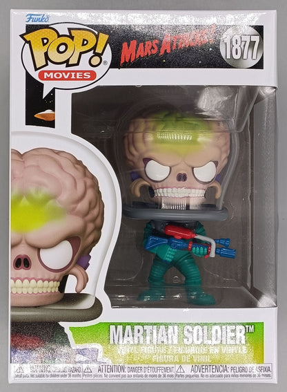 1877 Martian Soldier with Atomic Ray Gun - Mars Attacks Funko POP - Brand New